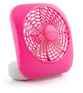 Ventilador alimentado por bateria O2COOL Treva 5 polegadas 2 velocidades Raspberry