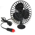 Ventilador automotivo com ventosa na base 12v carro