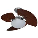 Ventilador Aventador Stilo Aço Escovado 220V 3 Pás Tabaco Ventilador Aventador Stilo Aço Escovado 220V 3 Pás Tabaco
