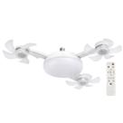 Ventilador Bocal 50w 127v/220v Briled Drone x3 Led Branco 3 Cores Quarto Sala Banheiro Ventilador Bocal 50w 127v/220v Briled Drone x3 Led Branco 3 Cores Quarto Sala Banheiro
