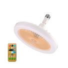 Ventilador Branco Pequeno C/ Lâmpada Led 30W Bivolt E27