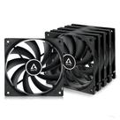 Ventilador Case ARCTIC F12 (pacote com 5) 120 mm 1350 RPM 53 CFM 3 pinos preto Ventilador Case ARCTIC F12 (pacote com 5) 120 mm 1350 RPM 53 CFM 3 pinos preto