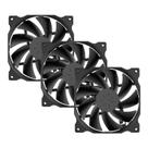 Ventilador Case UpHere 12BK3-3 120 mm Long Life, pacote com 3 Ventilador Case UpHere 12BK3-3 120 mm Long Life, pacote com 3