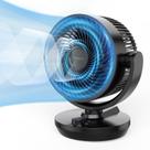 Ventilador circulador de ar DR.PREPARE oscilando 28,7 cm em 3 velocidades