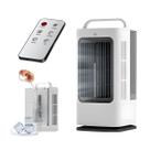 Ventilador Climatizador Umidificador Portátil de 3 Velocidades Refrigerador de Ar Ajustável C/ Controle Bivolt