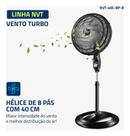 Ventilador Coluna Mondial 40cm Turbo 8 Pás