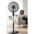 Ventilador Coluna Turbo 40cm 8 Pás 140W Controle Remoto