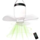 Ventilador con luz recargable 8000mAh para camping HOYECHI Ventilador con luz recargable 8000mAh para camping HOYECHI