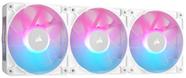 Ventilador Corsair iCUE Link RX120 RGB 120 mm PWM x3 Branco