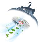 Ventilador de acampamento com lanterna LED XTAUTO USB recarregável