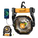 Ventilador de acampamento Doviluxe 20000mAh LED portátil recarregável