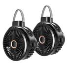 Ventilador de acampamento Odoland 10000mAh recarregável com gancho suspenso Ventilador de acampamento Odoland 10000mAh recarregável com gancho suspenso