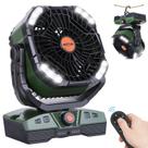Ventilador de acampamento WESTTREE 20000mAh com luz USB recarregável