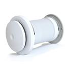 Ventilador de ar passivo Weiworld, duto de alumínio, grade de aço inoxidável de 10 cm