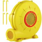 Ventilador de ar VEVOR 450W 0.6HP 1750Pa para seguranças infláveis Ventilador de ar VEVOR 450W 0.6HP 1750Pa para seguranças infláveis