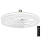 Ventilador de Bocal 50W 127v/220v E27 7 Pas Briled Branco 3 Cores Quarto Sala Banheiro Ventilador de Bocal 50W 127v/220v E27 7 Pas Briled Branco 3 Cores Quarto Sala Banheiro