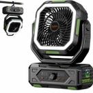 Ventilador de Camping Recarregável OGERY 20000mAh com Lanterna LED
