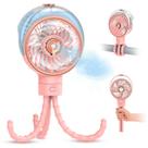 Ventilador de carrinho Ausic com névoa 100mL de nebulização portátil 100mL
