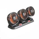 Ventilador de carro Lobonbo Three Heads 12V/24V Truck Powerful Quiet
