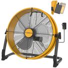Ventilador de chão T-sunicem de 16 polegadas operado por bateria para Dewalt 20V
