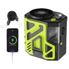 Ventilador de cintura houscly portátil 10000mAh 10 velocidades recarregável