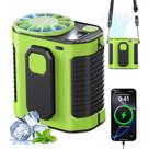 Ventilador de cintura portátil Hantan recarregável de 10 velocidades 10000mAh Ventilador de cintura portátil Hantan recarregável de 10 velocidades 10000mAh