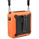 Ventilador de cintura portátil KIDEE com display LED e lanterna laranja