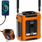 Ventilador de cintura portátil Leeyalan 5 velocidades 20000RPM 10000mAh