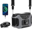 Ventilador de cintura portátil RowXubau 20000mAh recarregável de 5 velocidades