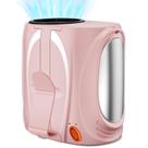 Ventilador de cintura portátil Tedajo AI 6 velocidades 16000 RPM 40H rosa Ventilador de cintura portátil Tedajo AI 6 velocidades 16000 RPM 40H rosa