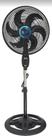 Ventilador De Coluna Chão Ajustável Com Pedestal Silencioso Dormir 40cm Turbo