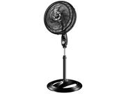 Ventilador de Coluna Mondial Turbo NVT-40C-8P-B 40cm 8 Pás 3 Velocidades Preto e Prata