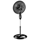 Ventilador de Coluna Mondial VSP-40C Super Power - com 3 Velocidades, Modo Silencioso, Preto/Prata