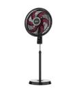 Ventilador de Coluna Oster Power Fresh 6 Pás 140W Preto/Vermelho