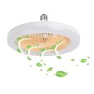 Ventilador De Controle Remoto Inteligente lâmpada LED sala de estar cozinha portátil e silencioso 30w