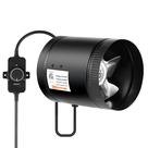 Ventilador de Ducto Booster en Línea iPower de 6 Pulgadas y 275 CFM con Control de Velocidad Ventilador de Ducto Booster en Línea iPower de 6 Pulgadas y 275 CFM con Control de Velocidad