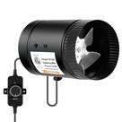 Ventilador de duto de reforço em linha Simple Deluxe de 4 polegadas 110V 106 CFM com controlador de velocidade