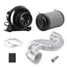 Ventilador de duto em linha de exaustão Vent Booster Blower 4 polegadas 195 CFM