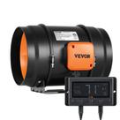 Ventilador de duto em linha VEVOR de 8 polegadas 807 CFM com controle de temperatura e umidade