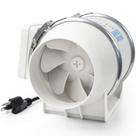 Ventilador de duto Voltset 10cm 280m³/h para sistema de ventilação