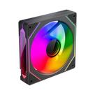 Ventilador De Efeito De Luz Ciclística ARGB De 120mm 800-2000RPM TEUCER Prism pro Para Resfriamento