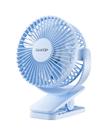 Ventilador de encaixe portátil Gaiatop operado por bateria azul claro