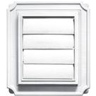 Ventilador de exaustão Builders Edge Scallop 4cm Arctic White
