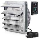 Ventilador de exaustão com obturador montado na parede iLiving 18 ILG8SF18V-ST