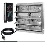 Ventilador de exaustão com obturador montado na parede iLiving 20 ILG8SF20V-ST