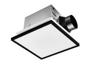 Ventilador de exaustão de banheiro com Light Tech Drive Modern Black