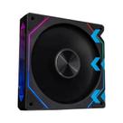 Ventilador de Gabinete 12cm ARGB PWM Silencioso - 4 Pinos - Alto Fluxo de Ar