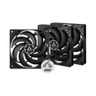 Ventilador De Gabinete ARCTIC P12 120mm PWM Extra Fino, Silencioso, Otimizado Para Pressão, 300-2100