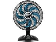 Ventilador de Mesa 40cm Super Turbo Mondial Preto e Azul 140W VTX-40-CHROME