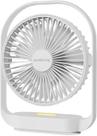 Ventilador de mesa AceMining Silent Recarregável USB de 4 Velocidades